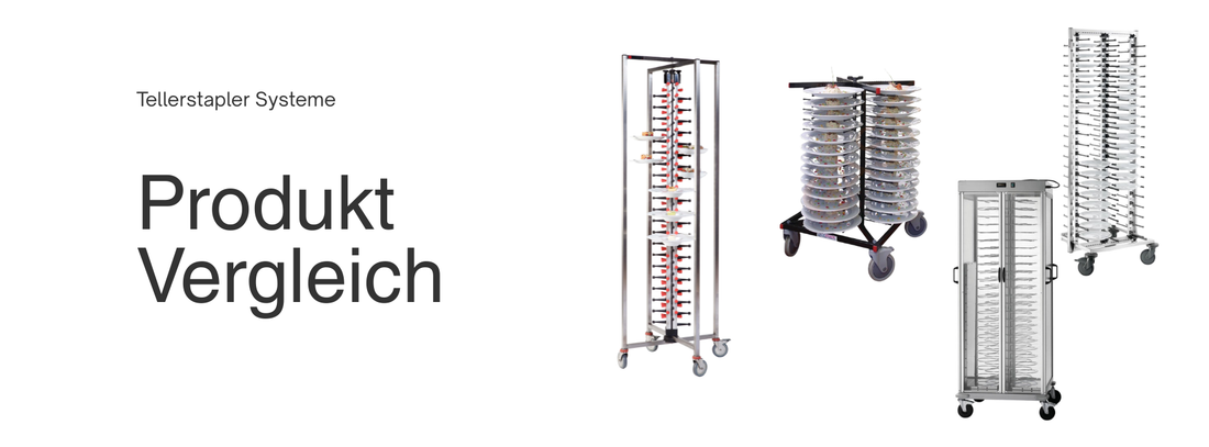 Tellerstapler Produktvergleich