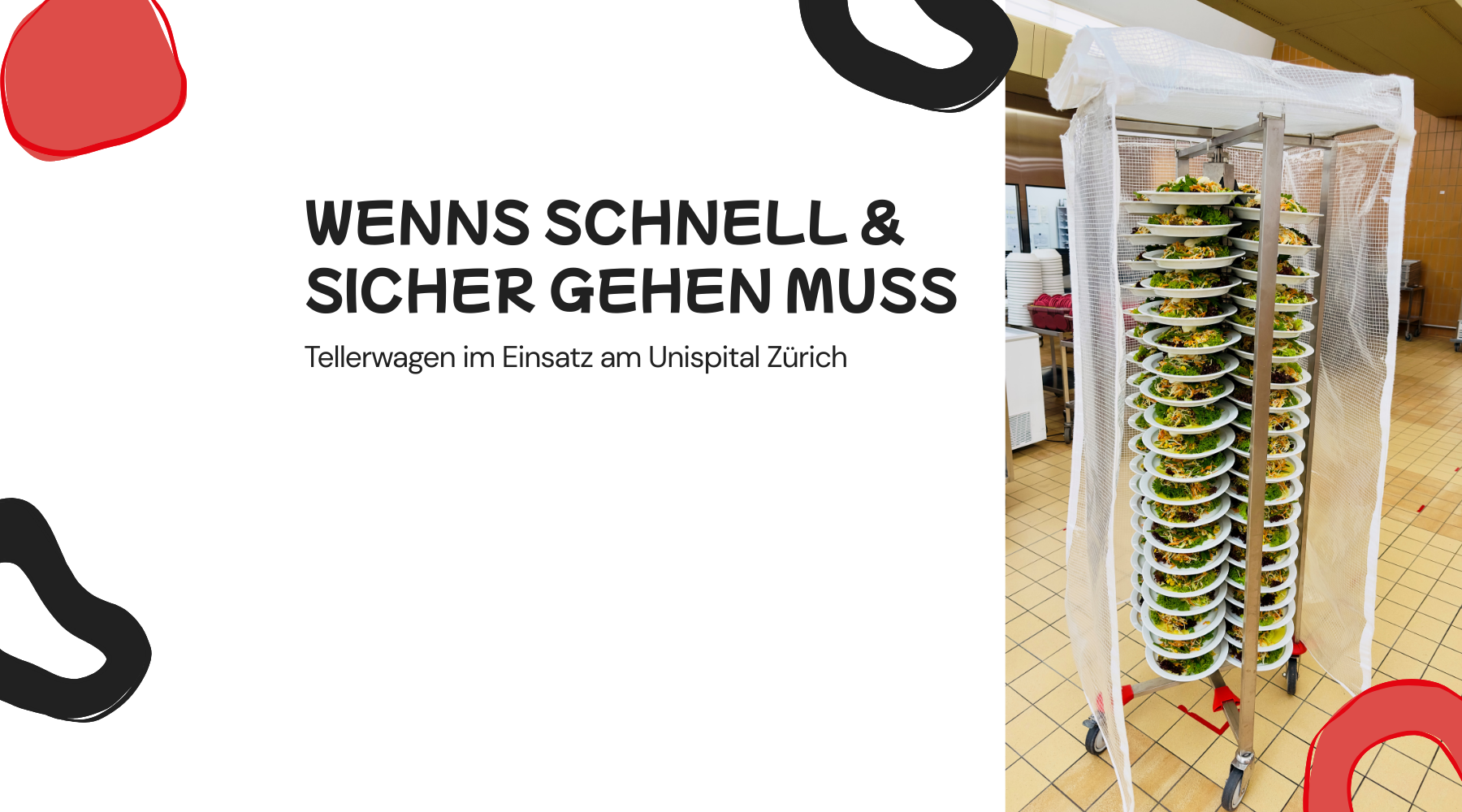 Tellermanagement in Spitälern und Pflegeheimen – was Profiküchen wirklich brauchen