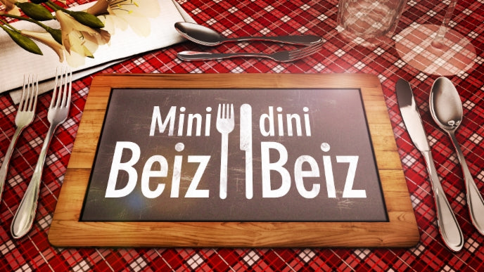 Plate Mate Tellerwagen bei Mini Beiz, dini Beiz
