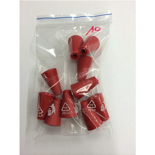 Rote Gummistöpsel Nr. 10