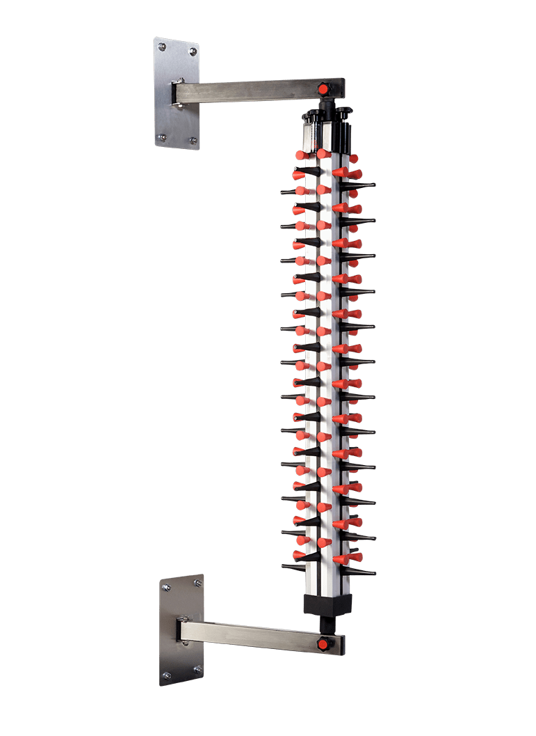 Wandmodell für 48 Teller